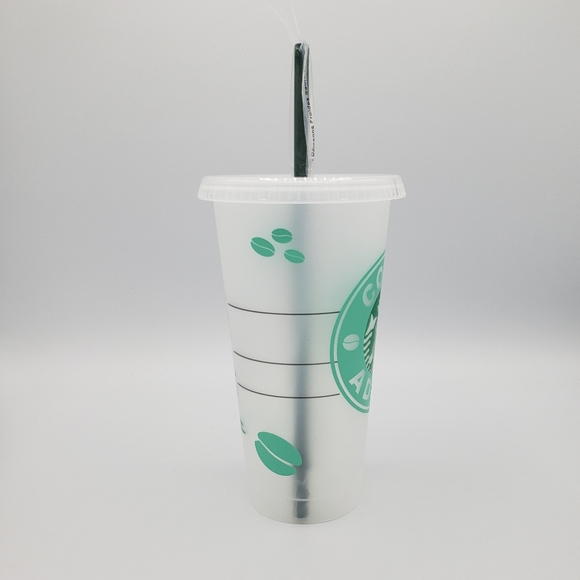Starbucks custom reusable 24 oz. cold drink cup - Picture 4 of 9